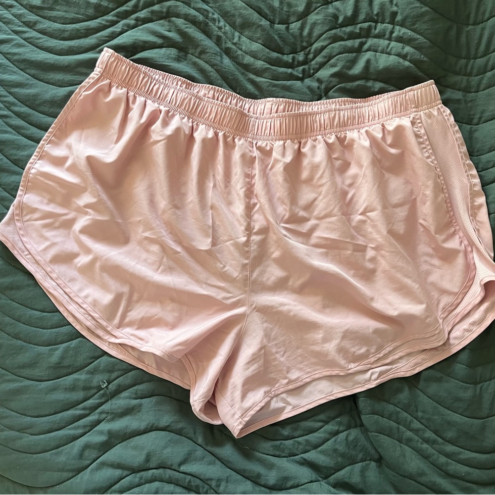 Nike Light Pink Women's Dri-fit Athletic Shorts